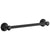 Delta Bath Safety Matte Black Finish 18" Transitional Decorative Grab Bar D41718BL