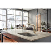 Delta Pivotal Modern Polished Nickel Finish Single Handle Pull Out Kitchen Faucet D4193PNDST