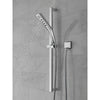 Delta Chrome Finish H2Okinetic Modern 3-Setting Slide Bar Hand Shower with Hose D51799