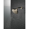 Delta Polished Nickel Finish H2Okinetic 5-Setting Contemporary Raincan Shower Head D52668PN