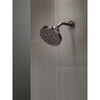 Delta Venetian Bronze Finish H2Okinetic 5-Setting Contemporary Raincan Shower Head D52668RB