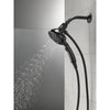 Delta Matte Black Finish SureDock 7-Setting Shower Arm Mount Hand Sprayer D54710BLPK