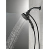 Delta Matte Black Finish SureDock 7-Setting Shower Arm Mount Hand Sprayer D54710BLPK