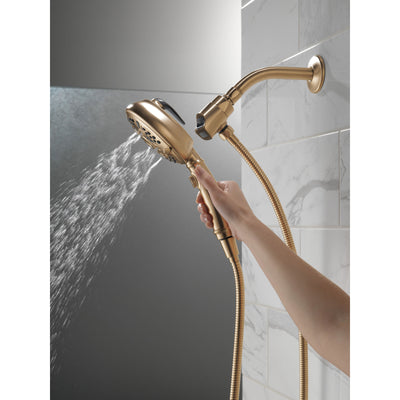Delta Champagne Bronze Finish SureDock 7-Setting Shower Arm Mount Hand Sprayer D54710CZPK