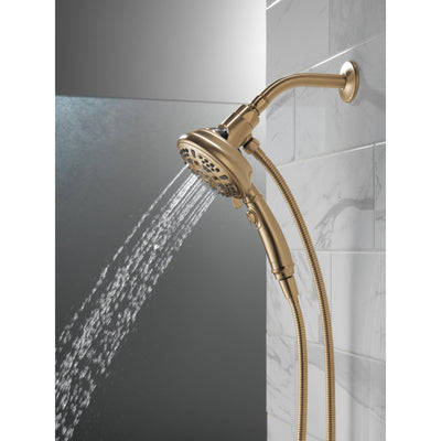 Delta Champagne Bronze Finish SureDock 7-Setting Shower Arm Mount Hand Sprayer D54710CZPK