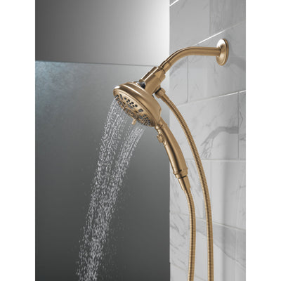 Delta Champagne Bronze Finish SureDock 7-Setting Shower Arm Mount Hand Sprayer D54710CZPK
