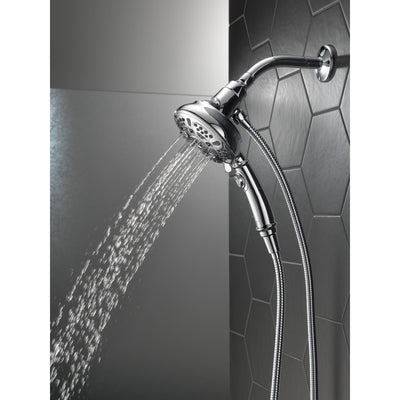 Delta Chrome Finish SureDock 7-Setting Shower Arm Mount Hand Sprayer D54710PK