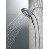 Delta Chrome Finish H2Okinetic In2ition 5-Setting Two-in-One Showerhead and Handheld Sprayer D5848025PK