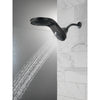 Delta Matte Black Finish HydroRain H2Okinetic 5-Setting Two-in-One Shower Head D58581BLPK