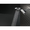 Delta Chrome Finish HydroRain H2Okinetic In2ition 5-Setting Two-in-One Showerhead D58581PK