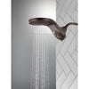 Delta Venetian Bronze Finish HydroRain H2Okinetic 5-Setting Two-in-One Shower Head D58581RB25PK
