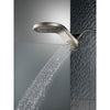 Delta Stainless Steel Finish HydroRain H2Okinetic 5-Setting Two-in-One Shower Head D58581SS25PK