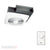 Broan 503 8" 160 CFM Wall or Ceiling Mount Side Discharge Utility Ventilation Exhaust Fan INCLUDES Dehumidistat Automatic Humidity Sensing Wall Control Kit