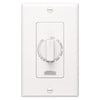 Broan 161 Infrared Single-Bulb 250-Watt Heater for Spot Heating in Bathroom INCLUDES White 57W Variable Speed Wall Control Kit