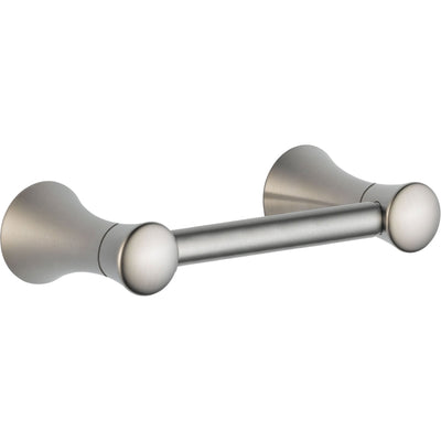 Delta Stainless Steel Finish Lahara Centerset Bathroom Faucet, 24" Towel Bar, Towel Ring, Paper Holder, Shower Faucet INCLUDES Valve Package D038CR