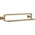 Delta Dryden Champagne Bronze Finish 26 inch Modern Double Towel Bar 637082