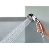 Delta Universal Showering Components Collection Chrome Finish 7-Setting Shower Arm Mount Hand Shower 563832