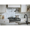 Delta Contemporary Matte Black Finish Contemporary Wall Mount Pot Filler Faucet D1165LFBL