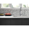 Delta Pivotal Arctic Stainless Steel Finish Single Handle Pull Down Kitchen Faucet D9193ARDST