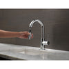 Delta Trinsic Chrome Finish Single Handle Pull-Down Bar/Prep Kitchen Limited Swivel D9959LSDST