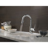 Delta Trinsic Chrome Finish Single Handle Pull-Down Bar/Prep Kitchen Limited Swivel D9959LSDST