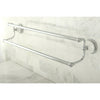 Bathroom Accessories Chrome 24" Double Towel Bar Dual Towel Rack BA1113C
