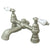 Kingston Brass Satin Nickel Deck Mount Clawfoot Tub Faucet CC1132T8