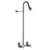 Chicago Faucets Exposed 1-Spray 1-5/8 inch Showerhead with Shower Fitting in Chrome 889804