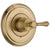 Delta Cassidy Collection Champagne Bronze Monitor 14 Series Shower Valve Control Only INCLUDES Single Cross Handle and Rough-in Valve with Stops D1869V