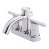 Danze Parma Chrome 2 Cylindrical Handle Centerset Bathroom Sink Faucet