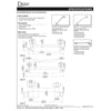 Danze 9" Brushed Nickel Adjustable Height & Position Curved Shower Arm Extension