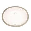 Decolav Undermount Vitreous China Bathroom Sink with Overflow in Biscuit 245629
