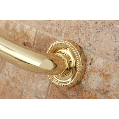 Kingston Grab Bars - Polished Brass Camelon 24" Decorative Grab Bar DR914242