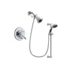 Delta Leland Chrome Shower Faucet System w/ Shower Head and Hand Shower DSP0758V