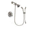 Delta Victorian Stainless Steel Finish Thermostatic Shower Faucet System Package with Water Efficient Showerhead and Handshower with Slide Bar Includes Rough-in Valve DSP1414V