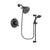 Delta Victorian Venetian Bronze Finish Thermostatic Shower Faucet System Package with 5-1/2 inch Showerhead and Personal Handheld Shower Spray with Slide Bar Includes Rough-in Valve DSP2714V