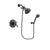 Delta Cassidy Venetian Bronze Finish Thermostatic Shower Faucet System Package with Shower Head and 5-Setting Wall Mount Personal Handheld Shower Spray Includes Rough-in Valve DSP2750V