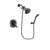 Delta Addison Venetian Bronze Finish Dual Control Shower Faucet System Package with Shower Head and Modern Wall Mount Personal Handheld Shower Spray Includes Rough-in Valve DSP2886V