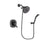 Delta Addison Venetian Bronze Finish Dual Control Shower Faucet System Package with 5-1/2 inch Showerhead and Modern Wall Mount Personal Handheld Shower Spray Includes Rough-in Valve DSP2976V