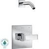 Delta Ara 1-Handle Shower Faucet Trim Kit in Chrome with Less Showerhead (Valve Not Included) 660187