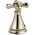 Delta Cassidy Collection Polished Nickel Finish Lavatory Cross Handles - Quantity 2 Included 579607