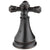 Delta Cassidy Collection Venetian Bronze Finish Roman Tub Cross Handles - Quantity 2 Included 579646