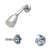 Kingston Brass Magellan Chrome Two Handle Shower Only Faucet KB241SO