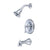 Kingston Shower Fixtures Chrome English Vintage Tub & Shower Faucet KB7631BL