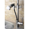 Kingston Brass Concord Satin Nickel Single Handle Kitchen Faucet KS8988DKL