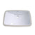Kingston Forum White China Undermount Bathroom Sink with Overflow Hole LB24157