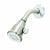 Price Pfister 15-Series 2-Spray Bell Showerhead in Brushed Nickel 442945