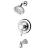 Price Pfister Universal 1-Handle Tub and Shower Faucet Trim Kit in Polished Chrome (Valve Not Included) 584382