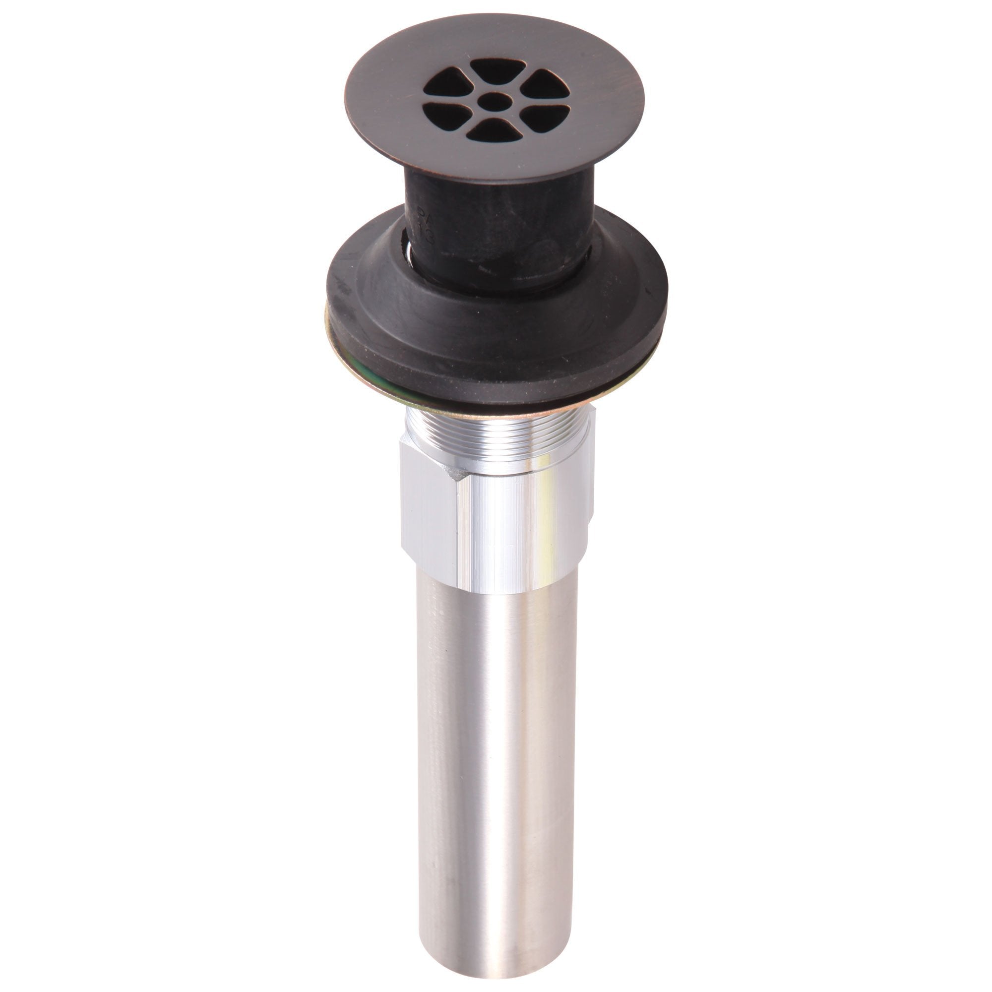 Delta Leland Collection Venetian Bronze Finish Complete Lavatory Grid Strainer Assembly without Overflow DRP47648RB
