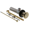 Delta Polished Brass Finish Lavatory Bathroom Sink Metal Drain Assembly 818443